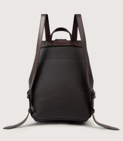 Leather Backpack Ghillie In Dark Brown