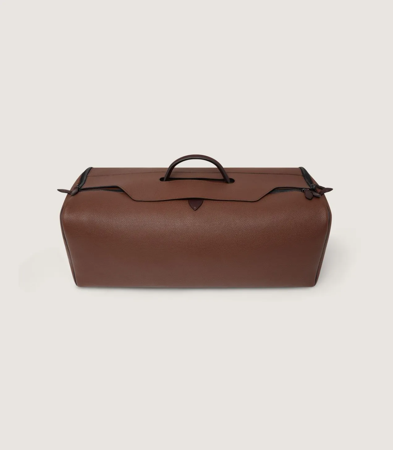 Leather Holdall Suiter Decoy In Cognac