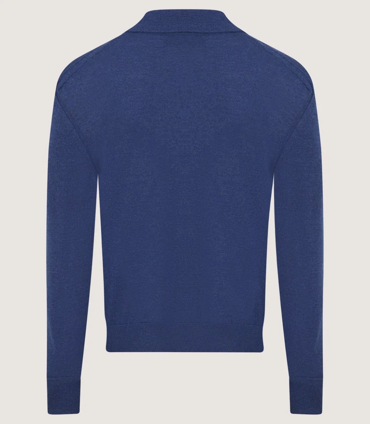 Men'S Cashmere Duke Polo In Canvas Blue