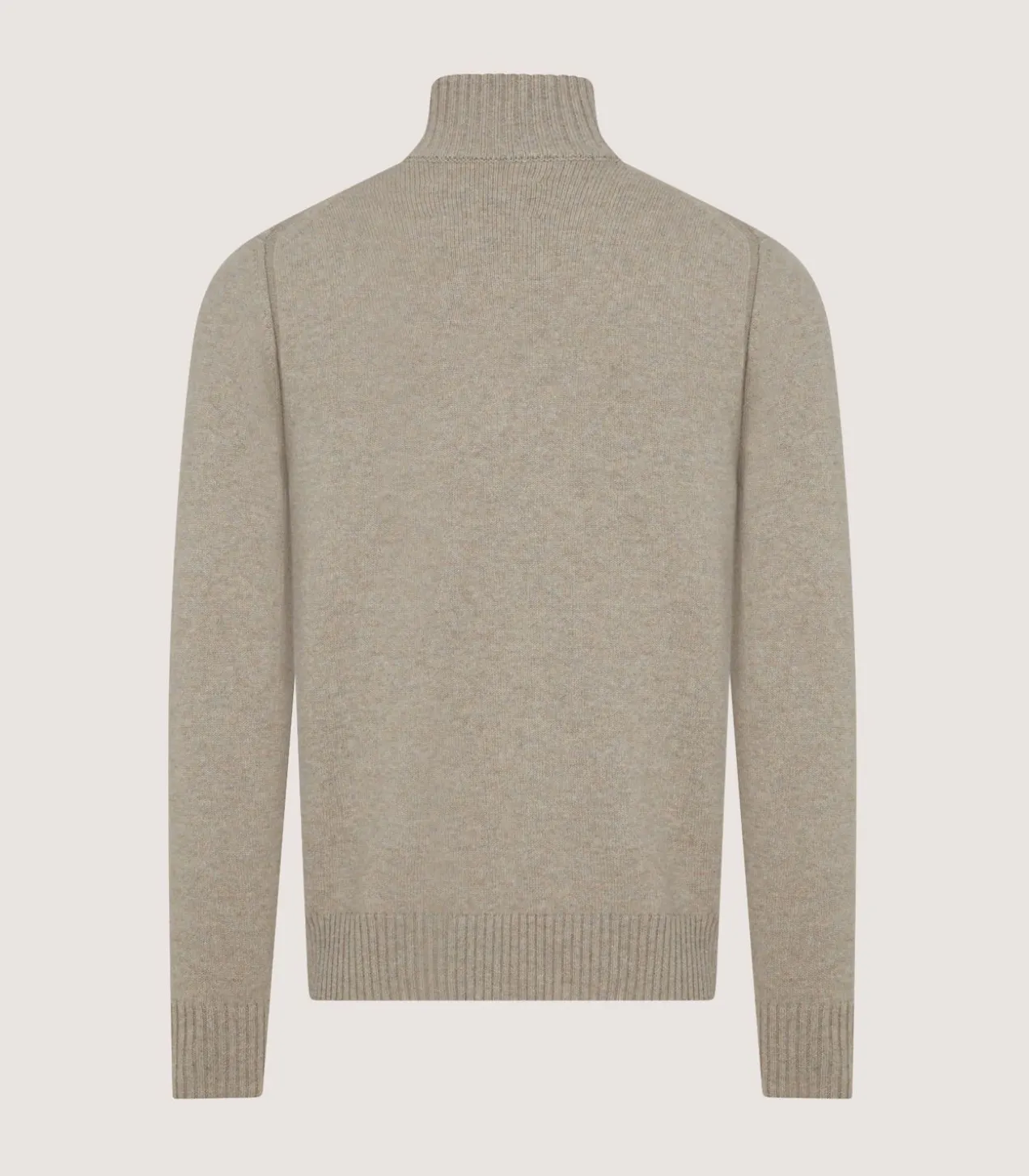 Men'S Cashmere Quarter Zip Sweater