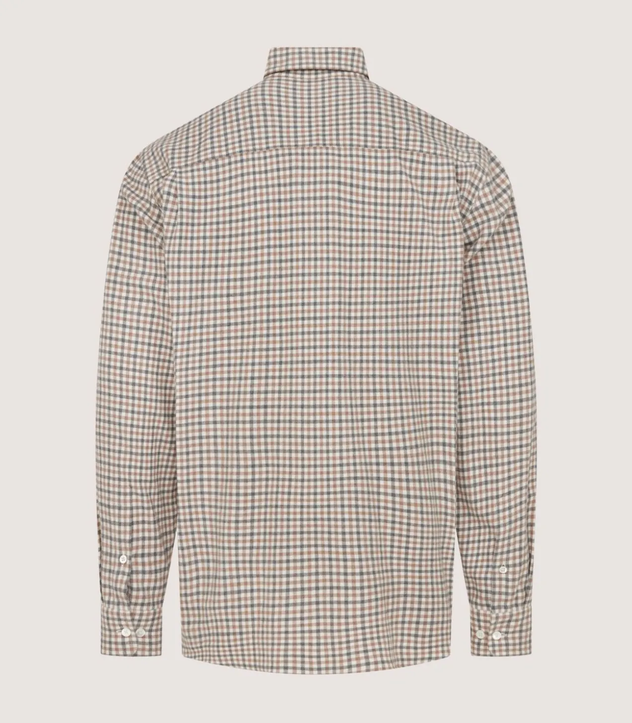 Men'S Club Check Double Pocket Shirt