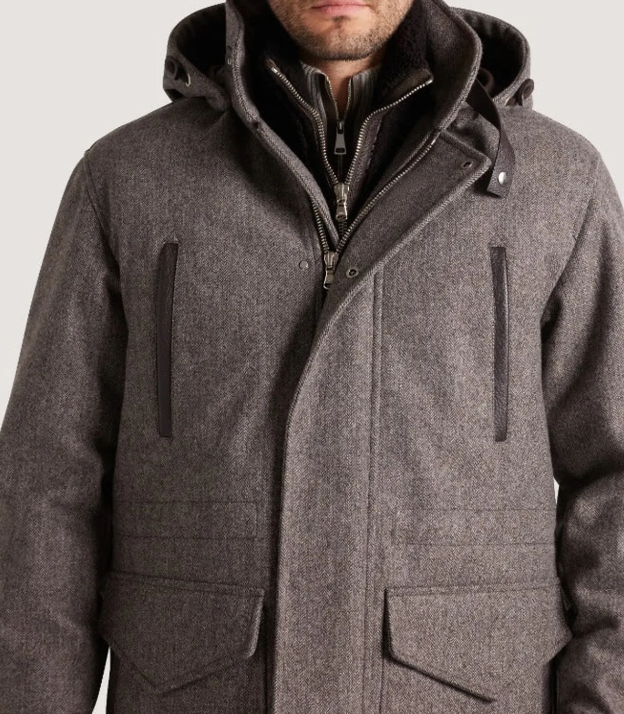 Men'S Field Parka In Antler