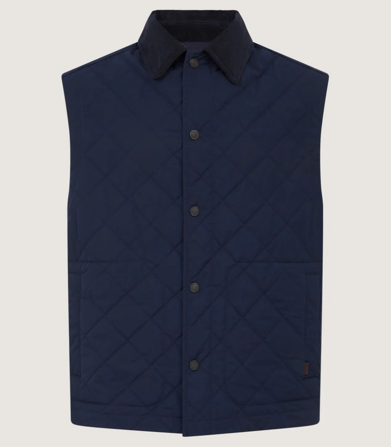 Men'S Padded Purdey Gilet In Navy