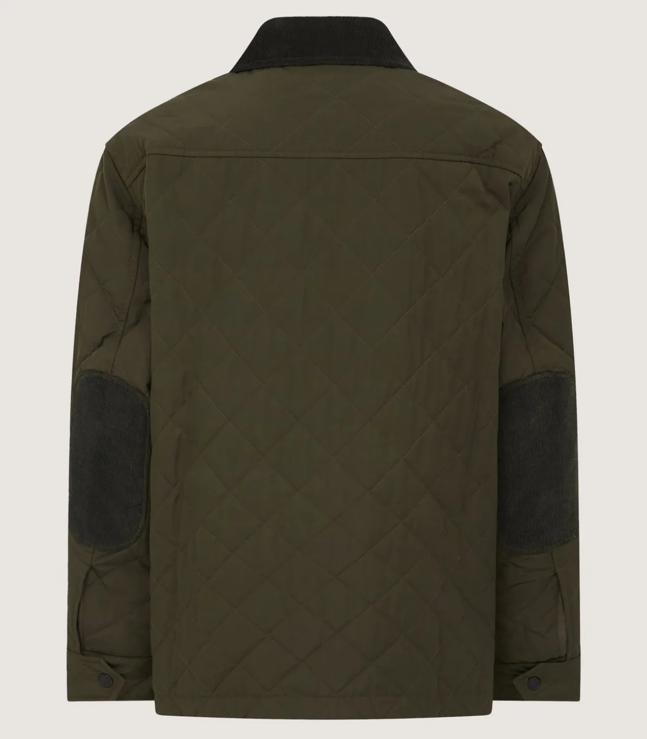 Men'S Padded Purdey Jacket In Dark Olive