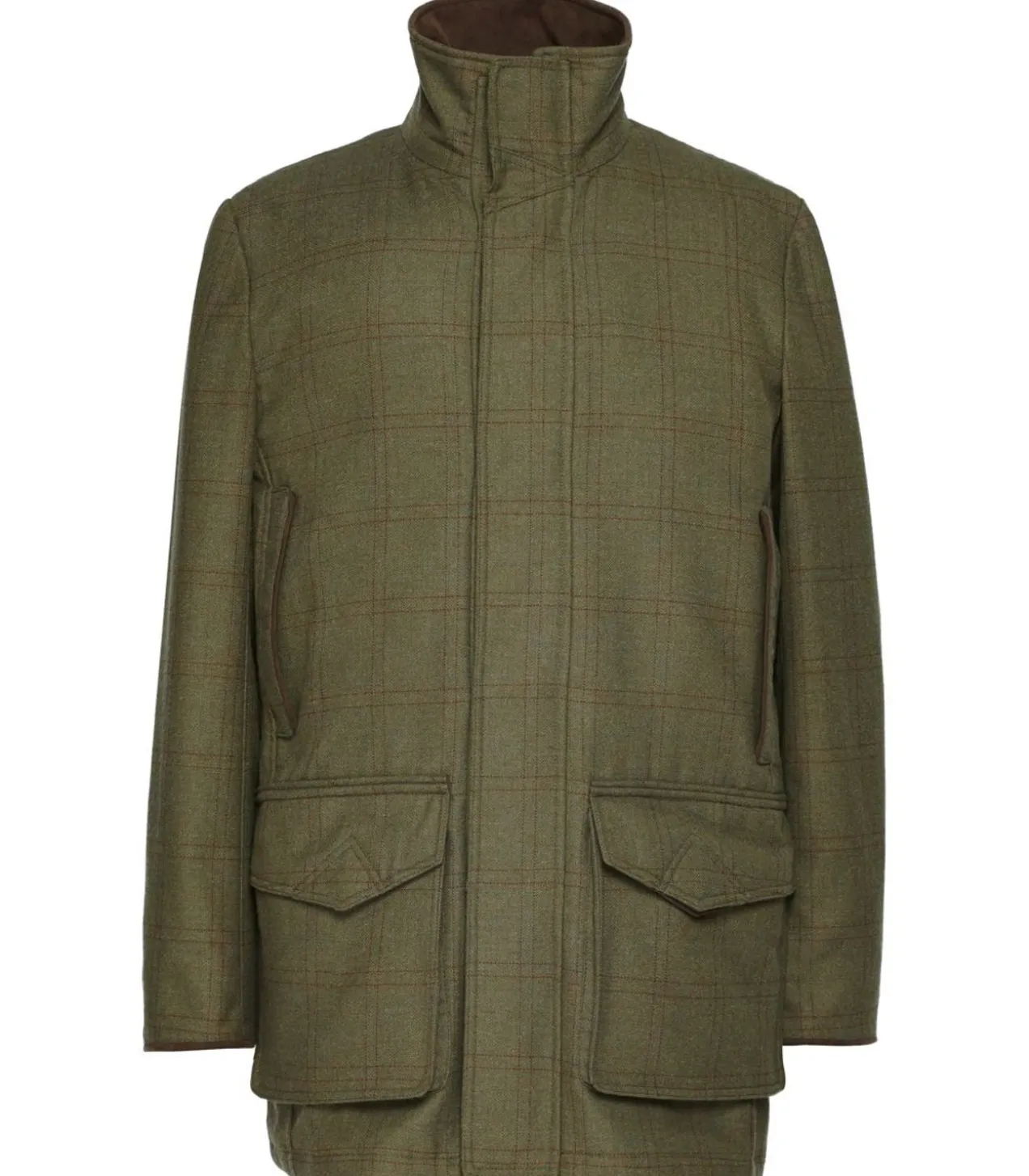 Men'S Technical Tweed Field Coat In Bembridge
