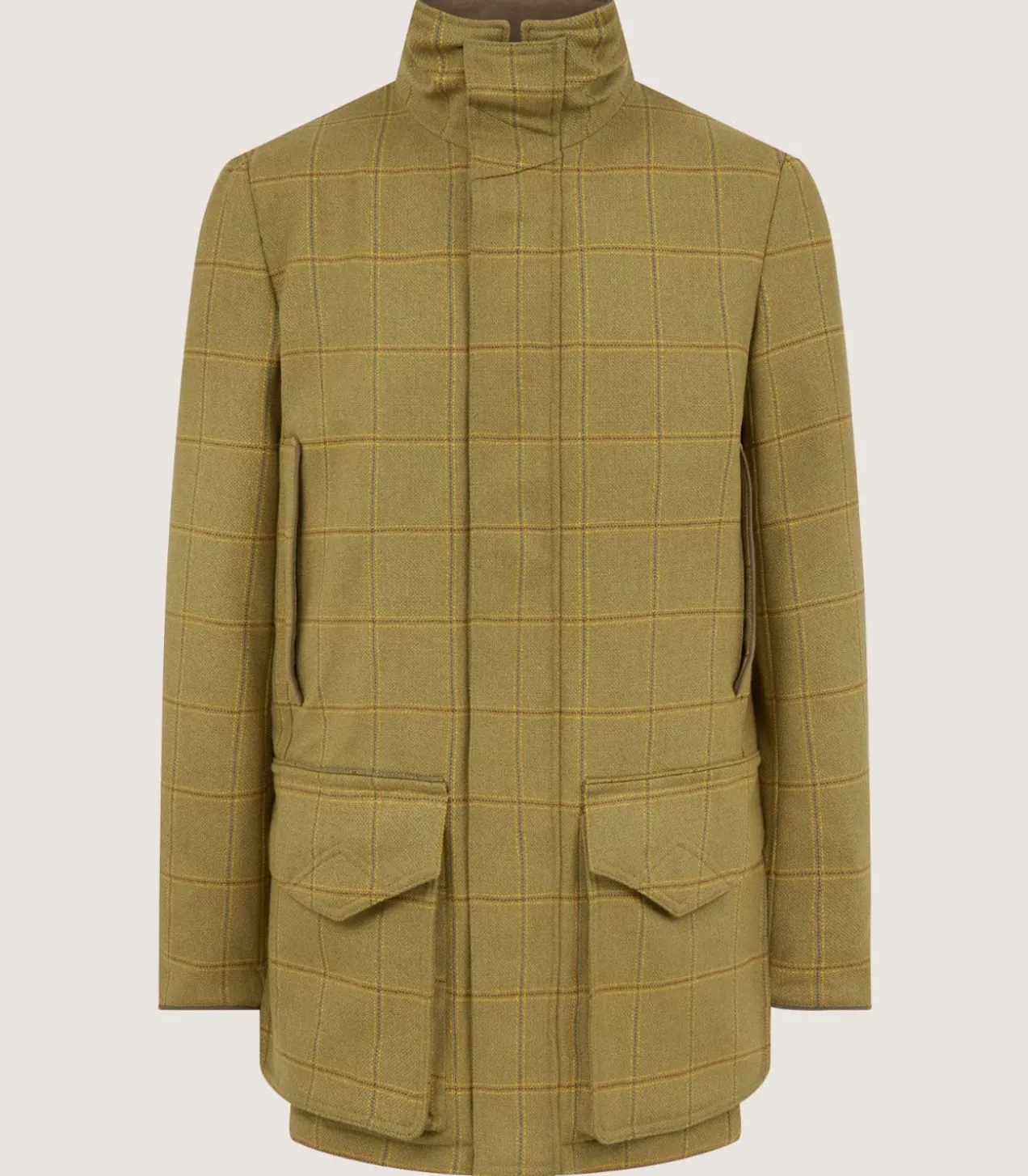 Men'S Technical Tweed Field Coat In Berkshire
