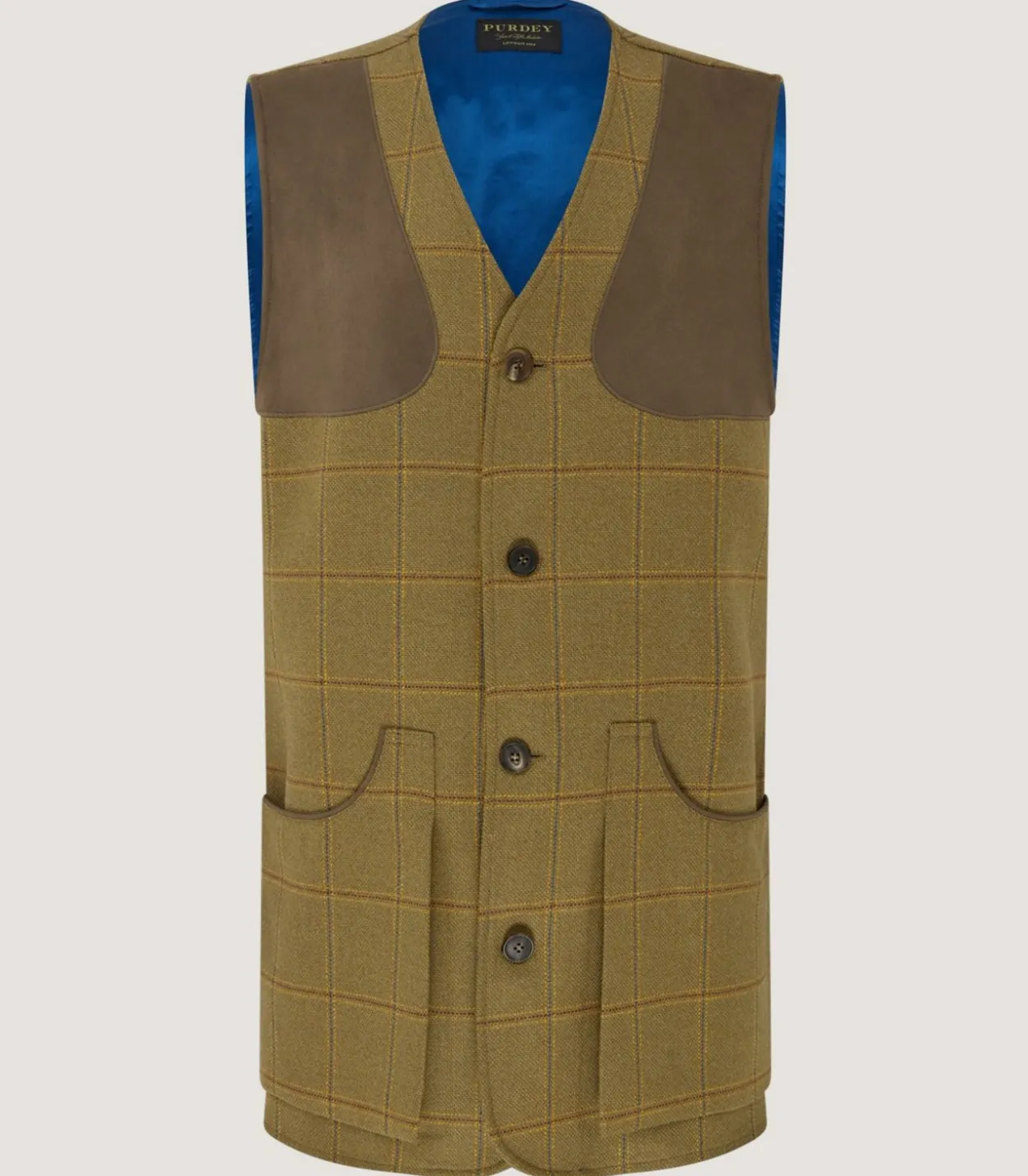 Men'S Technical Tweed Sporting Vest In Berkshire