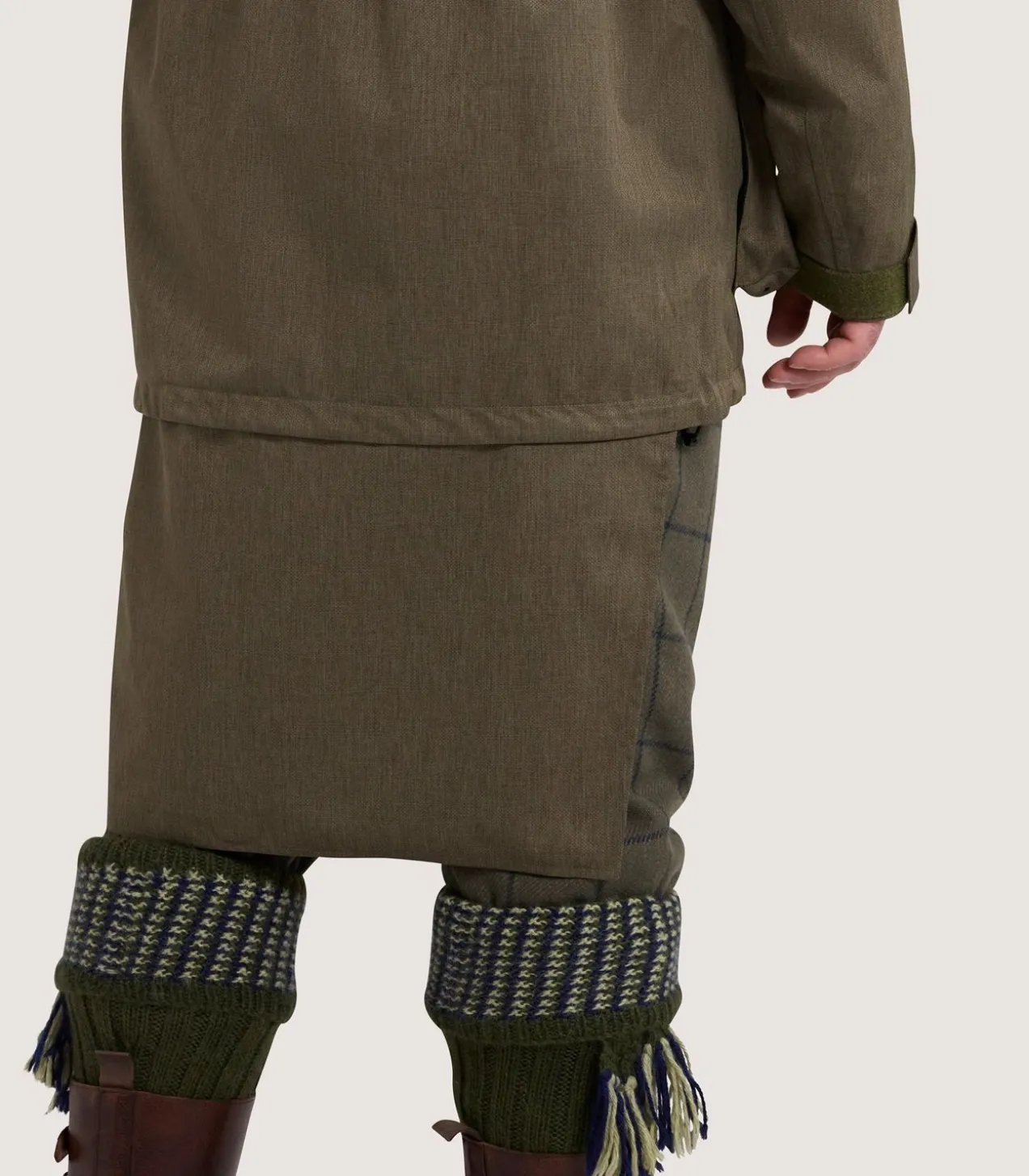 Men'S Technical Yorkshire Field Coat In Drab