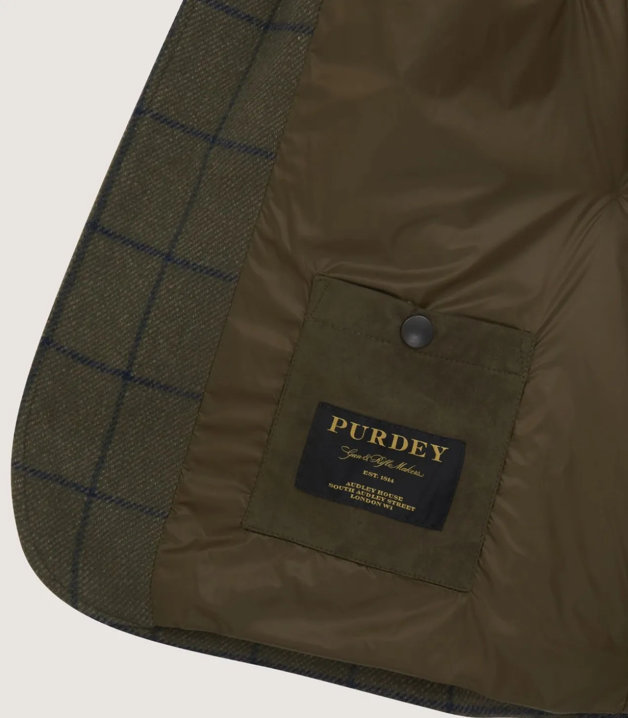 Men'S Tweed Norfolk Jacket In Rannoch