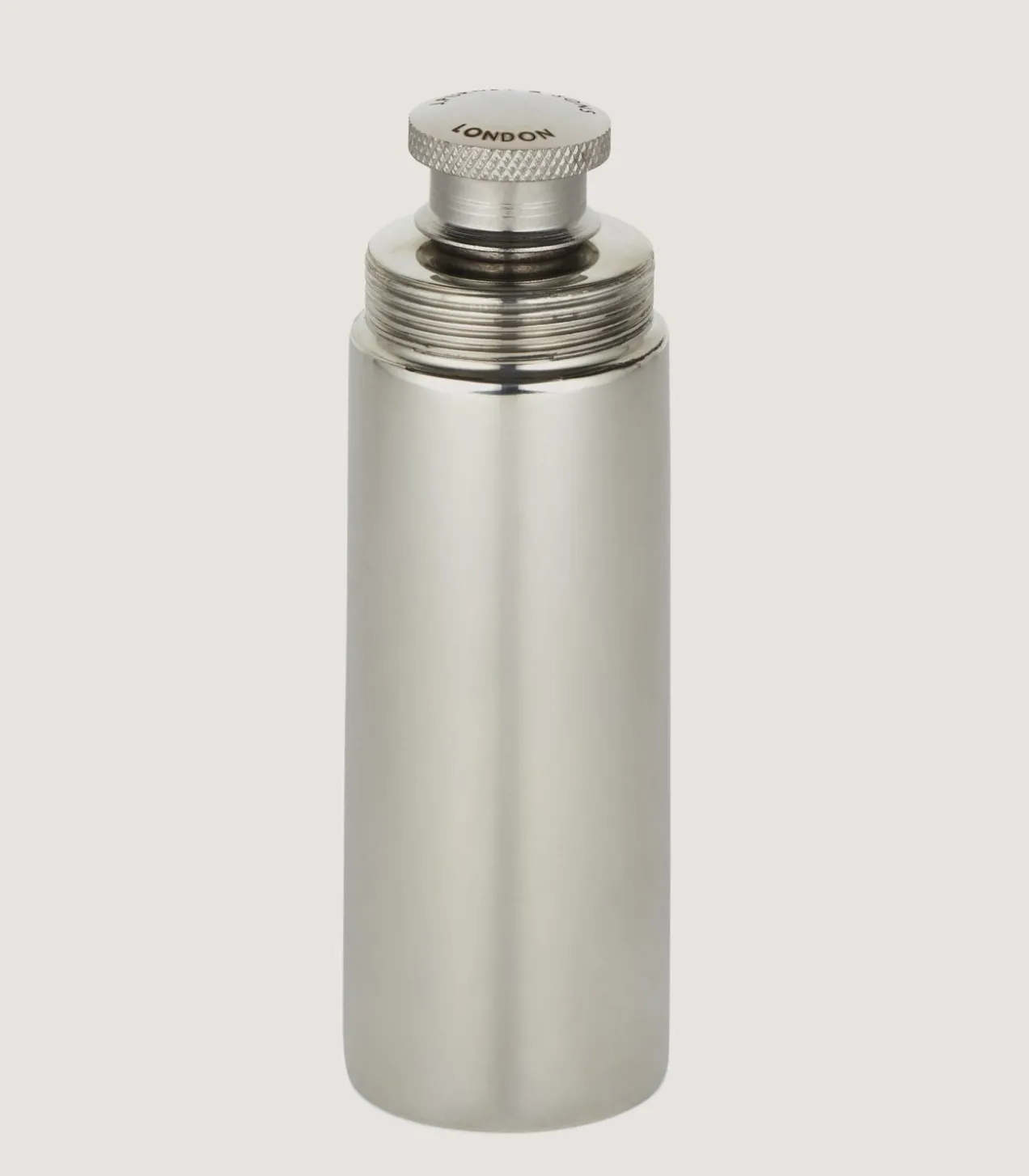 Pewter Cartridge Flask In Steel