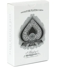 Purdey Engraved Playing Cards In Silver