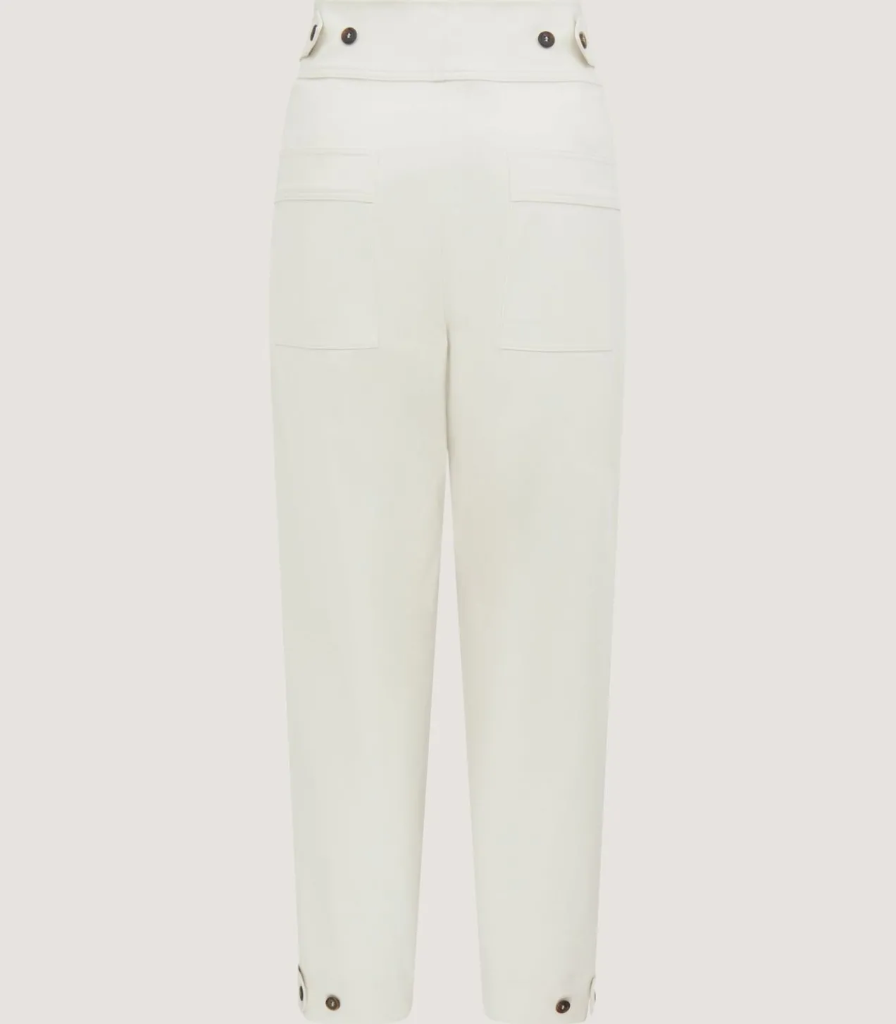 Women'S Brushed Cotton Twill Paddock Trousers In Stone