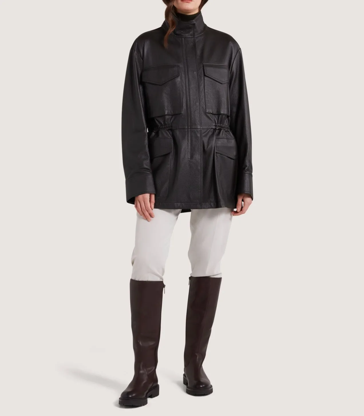 Women'S Deerskin Field Jacket