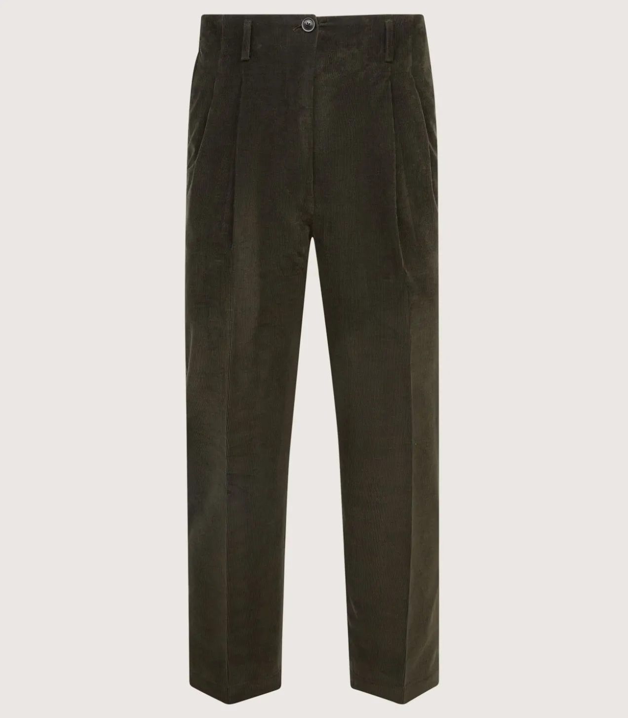 Women'S Double Pleat Trouser In Loden