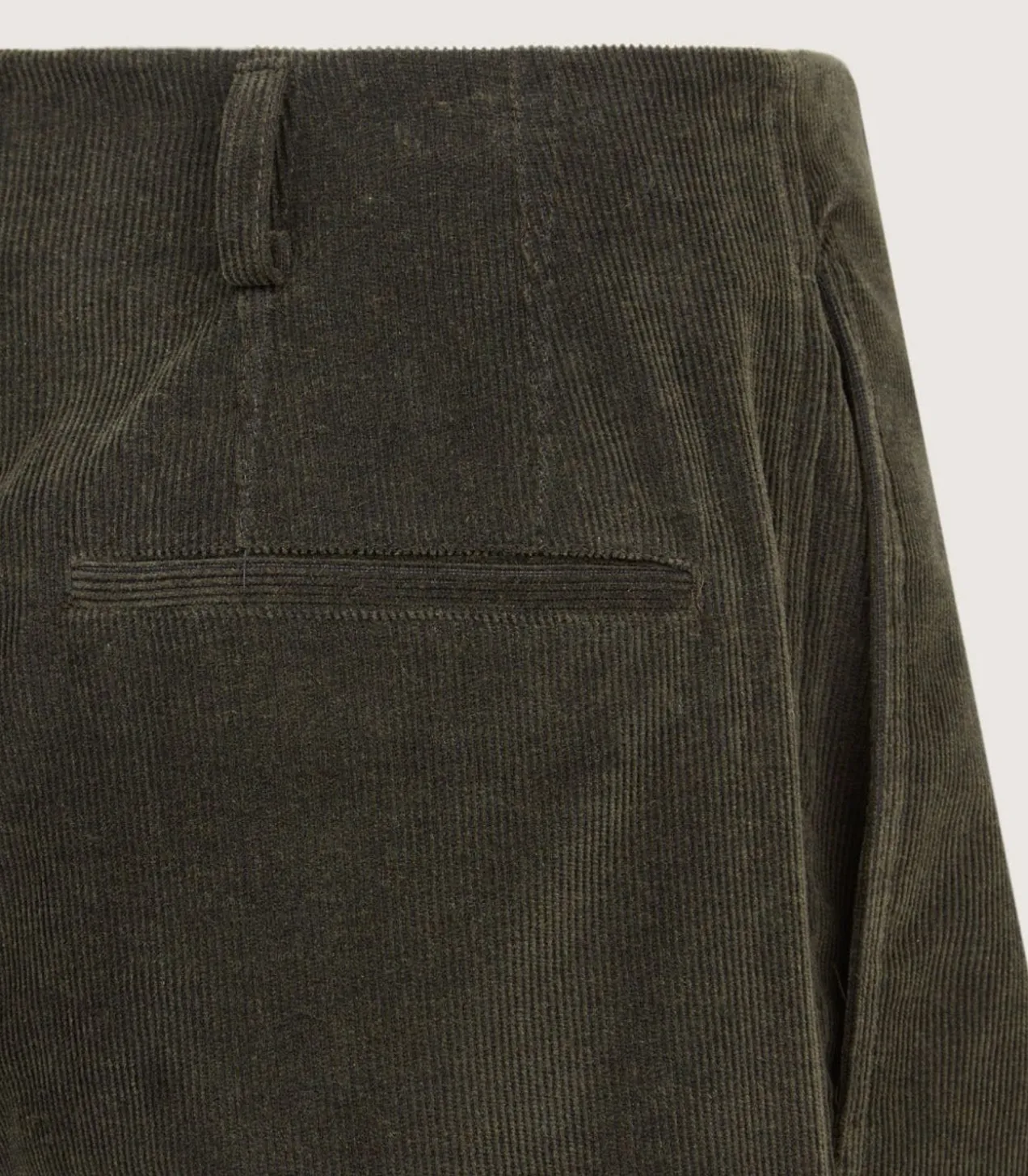 Women'S Double Pleat Trouser In Loden