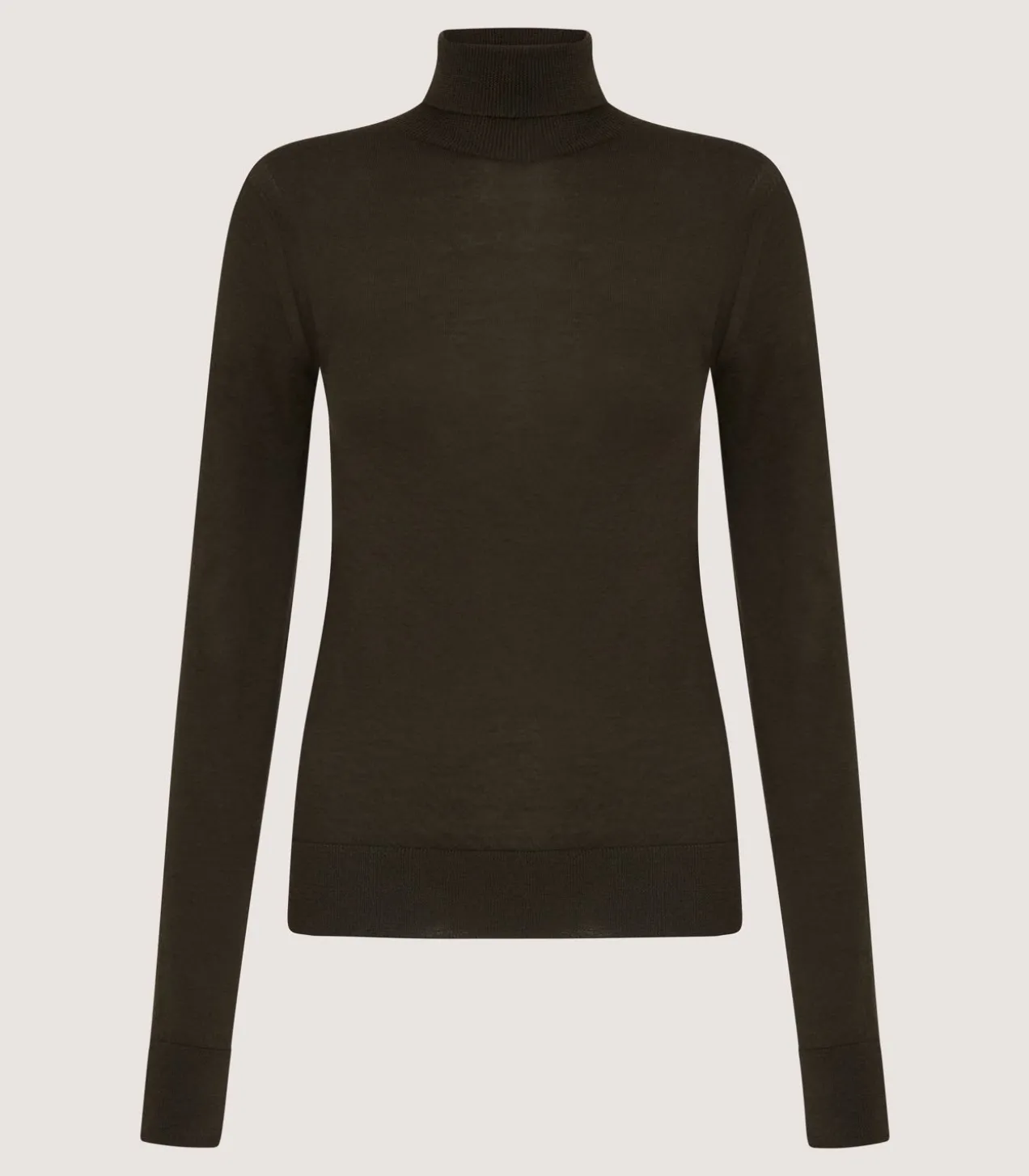 Women'S Extra Fine Worsted Cashmere Turtleneck