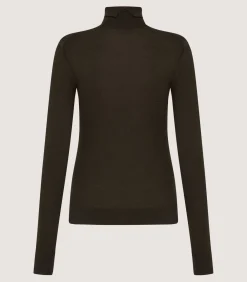Women'S Extra Fine Worsted Cashmere Turtleneck