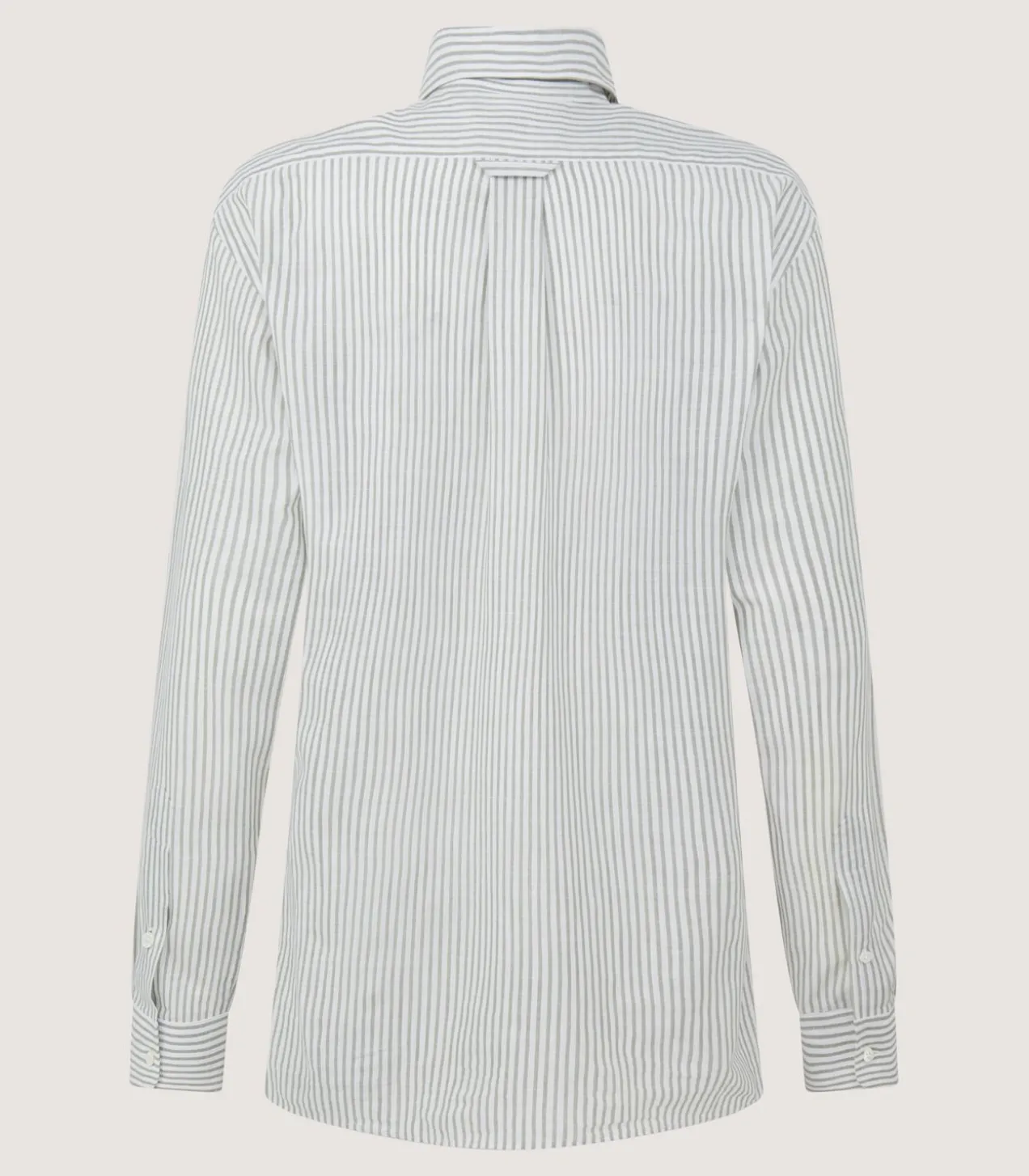 Women'S Sage Cotton Linen Button Down Shirt