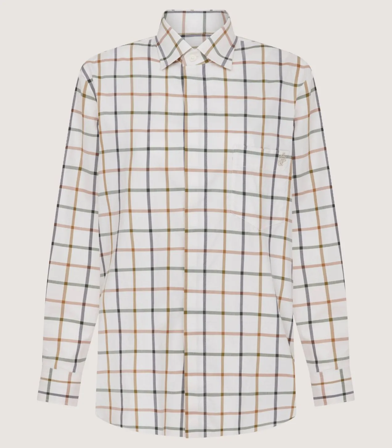 Women'S Summer Sporting Windowpane Shirt