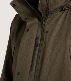 Women'S Technical Lancashire Field Coat In Drab